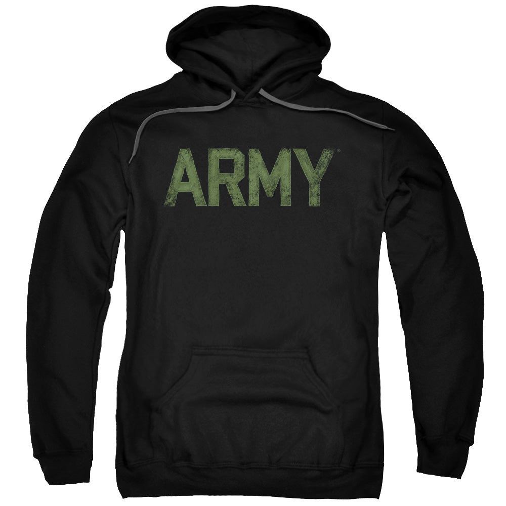 Army Type Mens Hoodie Black - clothing by TeeHivey.com (Image 1)