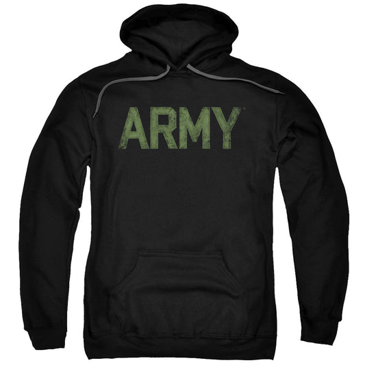 Army Type Mens Hoodie Black - clothing by TeeHivey.com (Image 1)