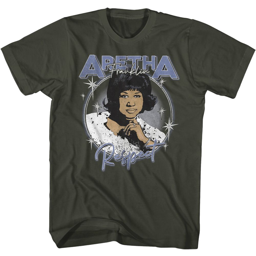 Aretha - Respect Circle - Short Sleeve - Adult - T-Shirt - clothing by TeeHivey.com