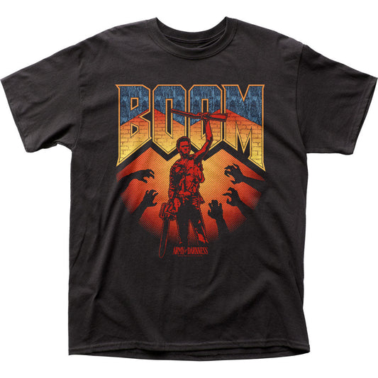 Army Of Darkness Boom Mens T Shirt Black - clothing by TeeHivey.com