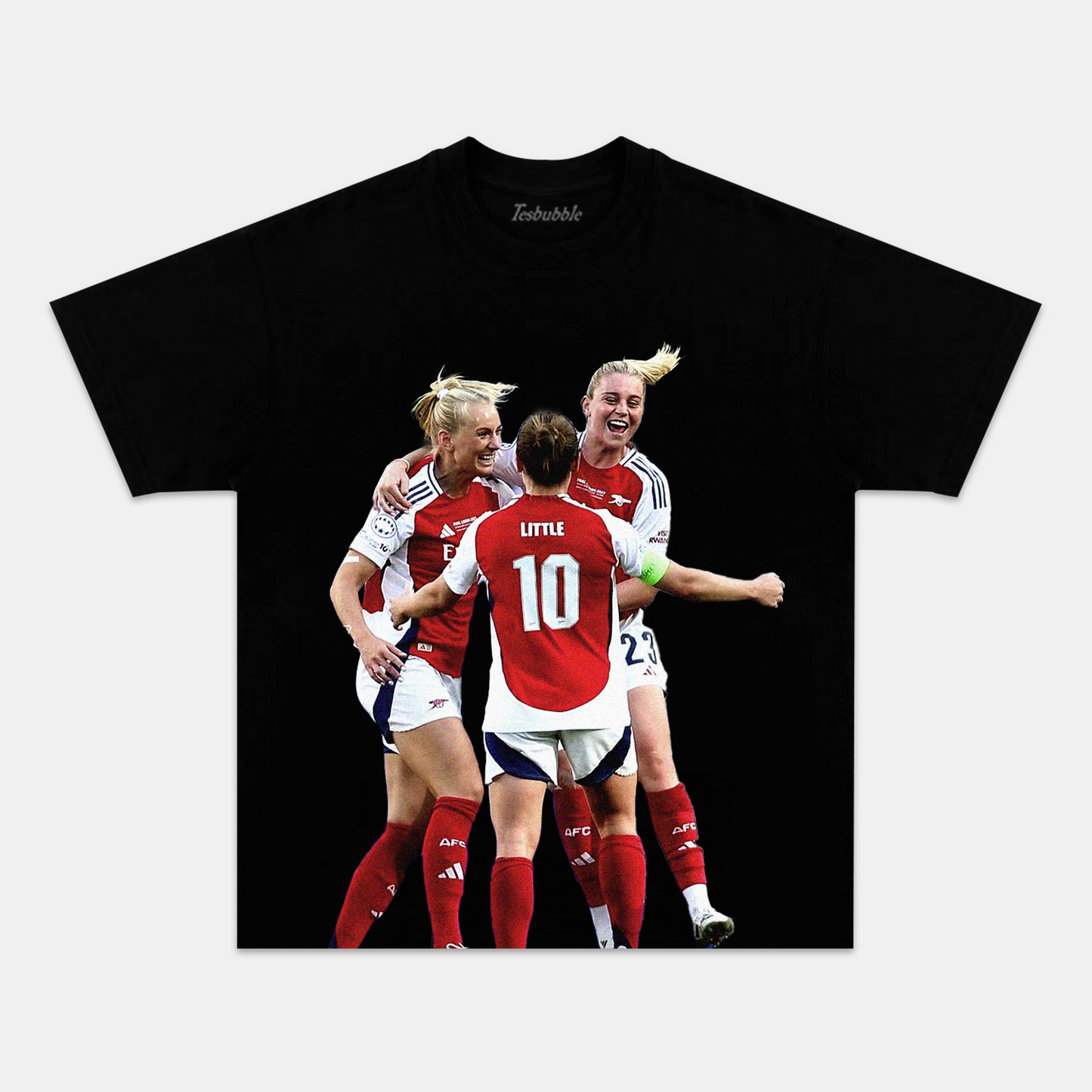 ARSENAL W.F.C. 2.0 TEE - clothing by TeeHivey.com (Image 1)