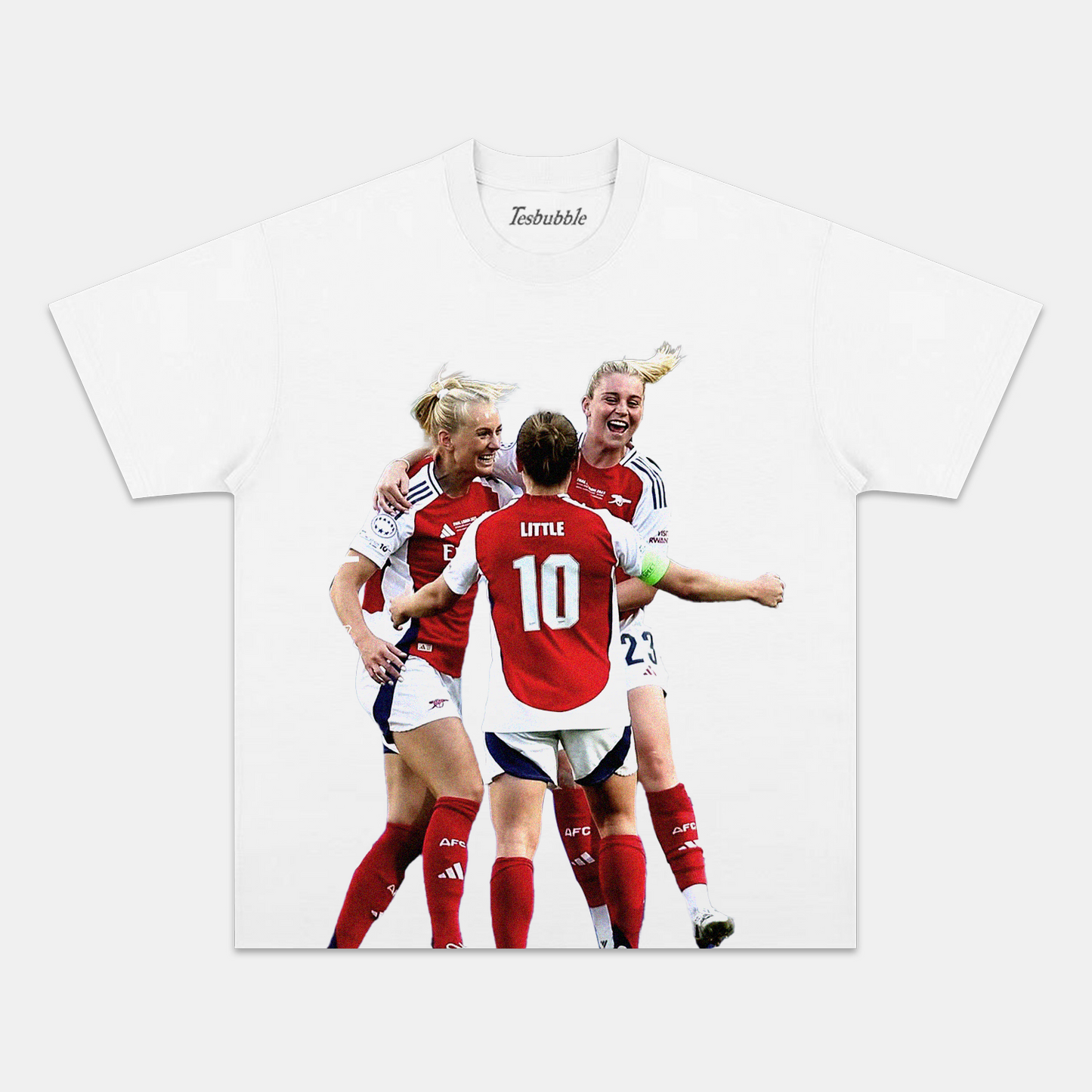 ARSENAL W.F.C. 2.0 TEE - clothing by TeeHivey.com (Image 3)