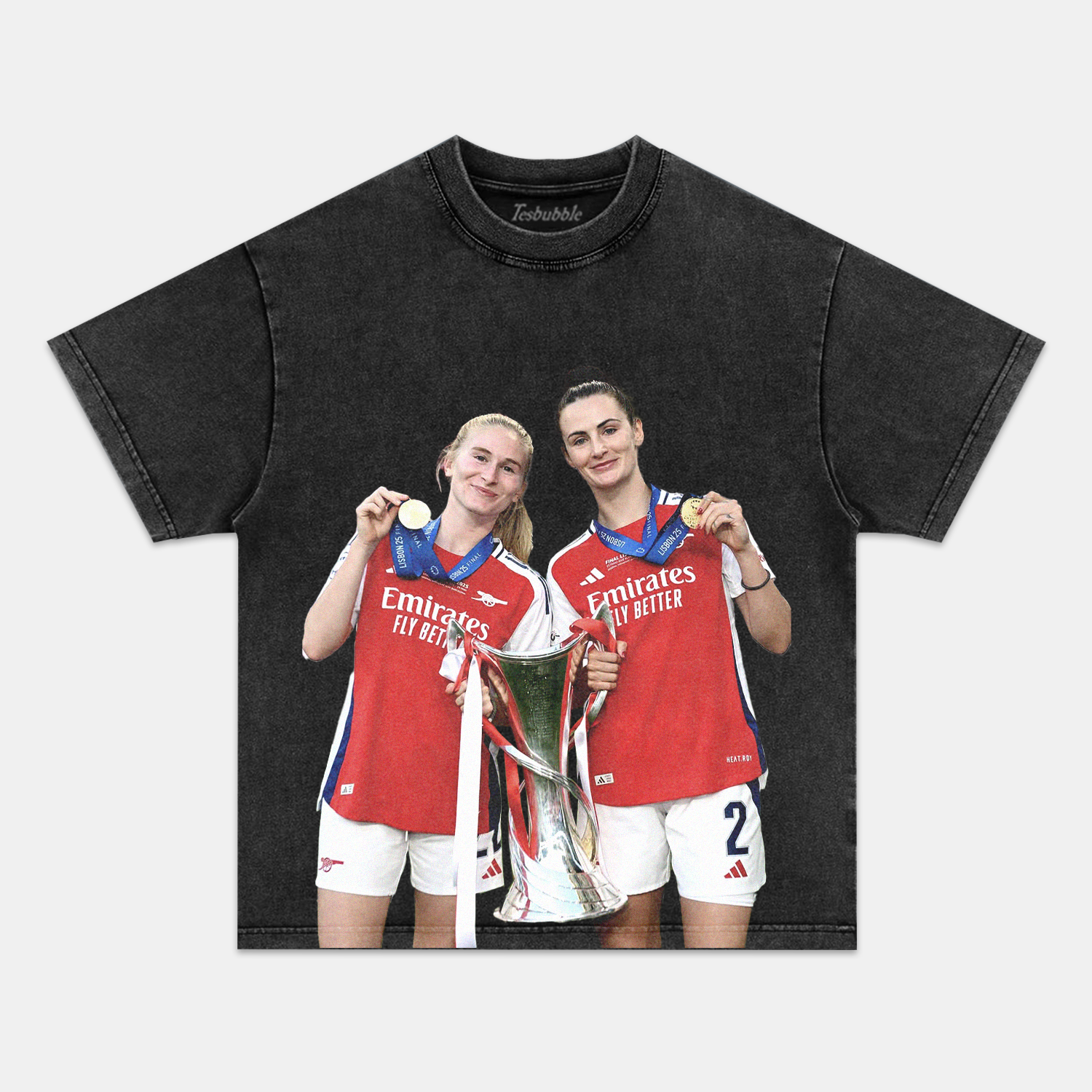 ARSENAL W.F.C. 3.0 TEE - clothing by TeeHivey.com (Image 2)