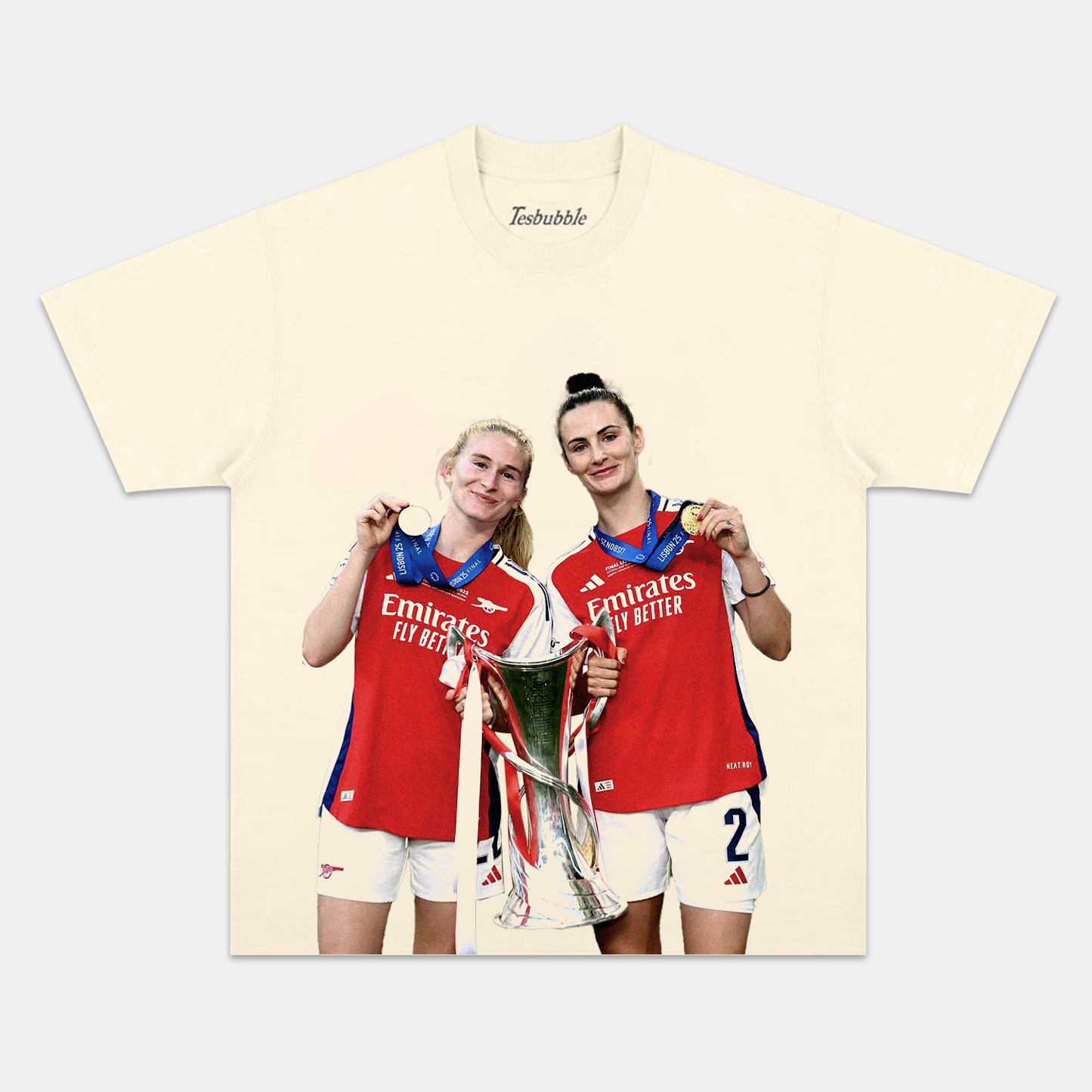 ARSENAL W.F.C. 3.0 TEE - clothing by TeeHivey.com (Image 4)