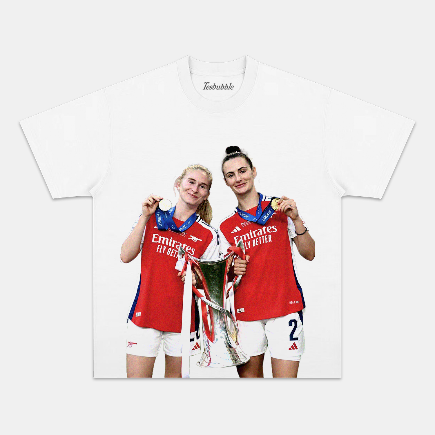 ARSENAL W.F.C. 3.0 TEE - clothing by TeeHivey.com (Image 3)