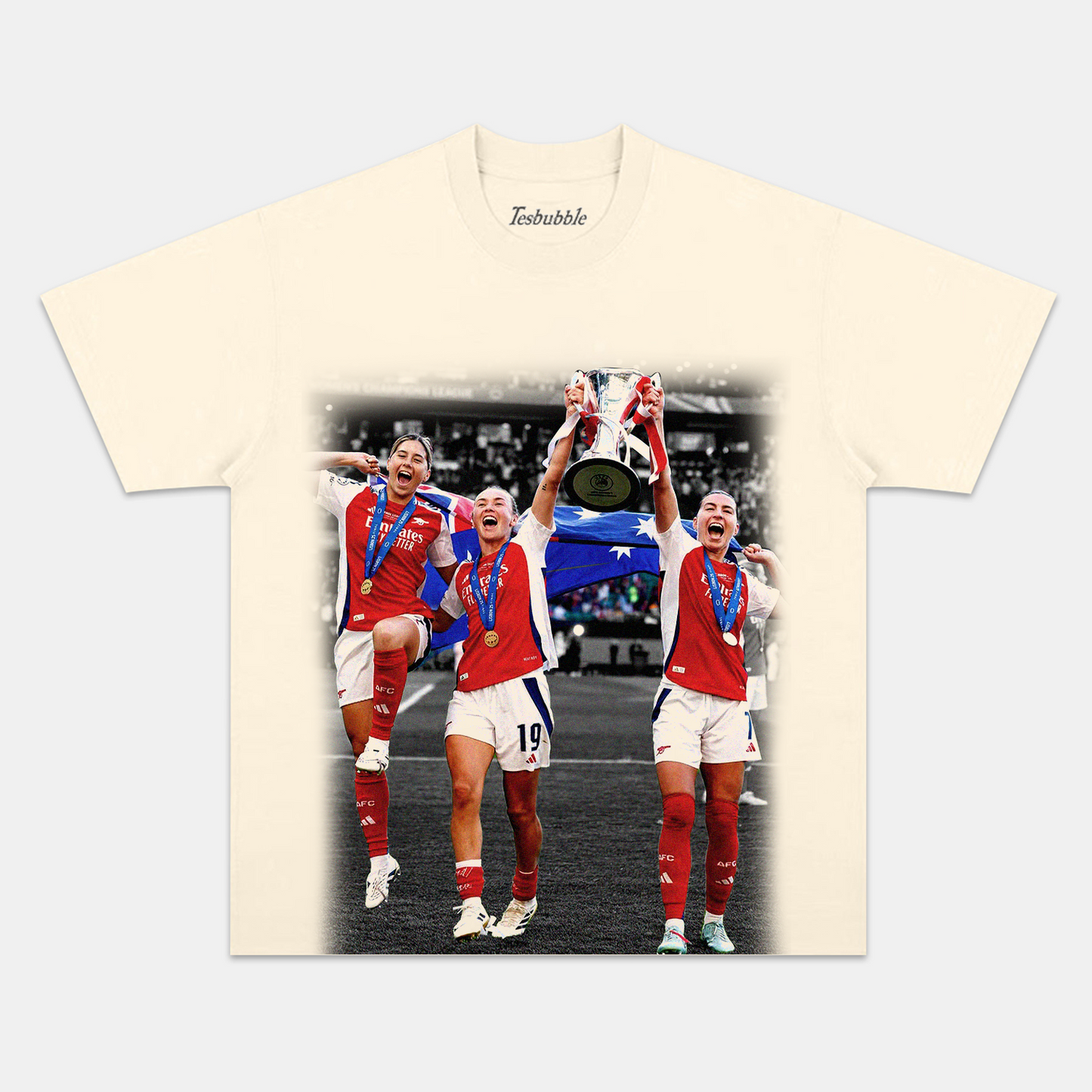 ARSENAL W.F.C. TEE - clothing by TeeHivey.com (Image 4)