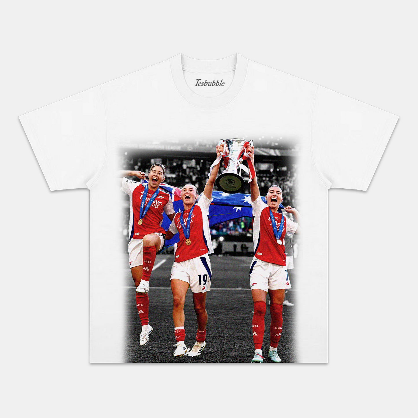 ARSENAL W.F.C. TEE - clothing by TeeHivey.com (Image 3)