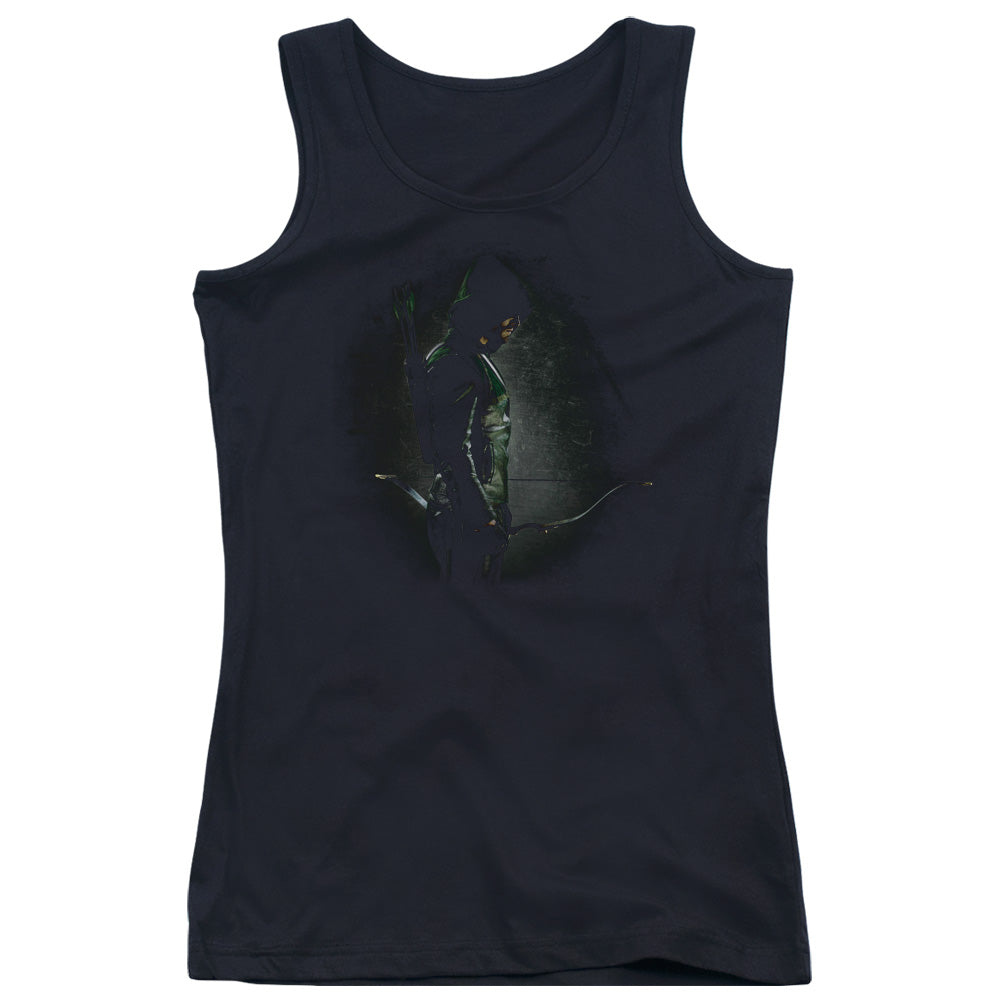 Arrow In The Shadows Womens Tank Top Shirt Black - clothing by TeeHivey.com
