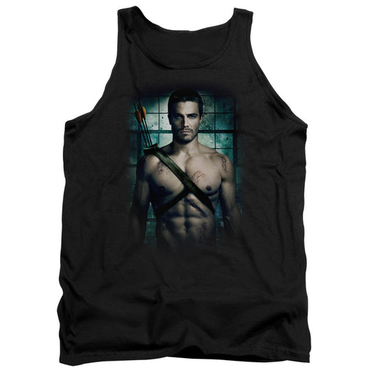 Arrow Shirtless Mens Tank Top Shirt Black - clothing by TeeHivey.com