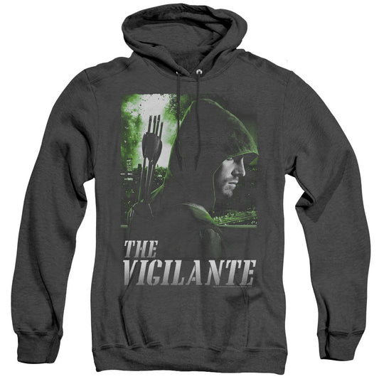 Arrow Star City Defender Mens Heather Hoodie Black