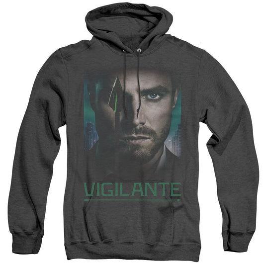 Arrow Good Eye Heather Mens Hoodie Black - clothing by TeeHivey.com
