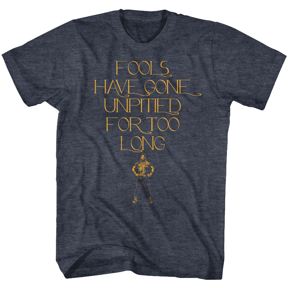Mr. T - It Ends Now - Short Sleeve - Heather - Adult - T-Shirt - clothing by TeeHivey.com