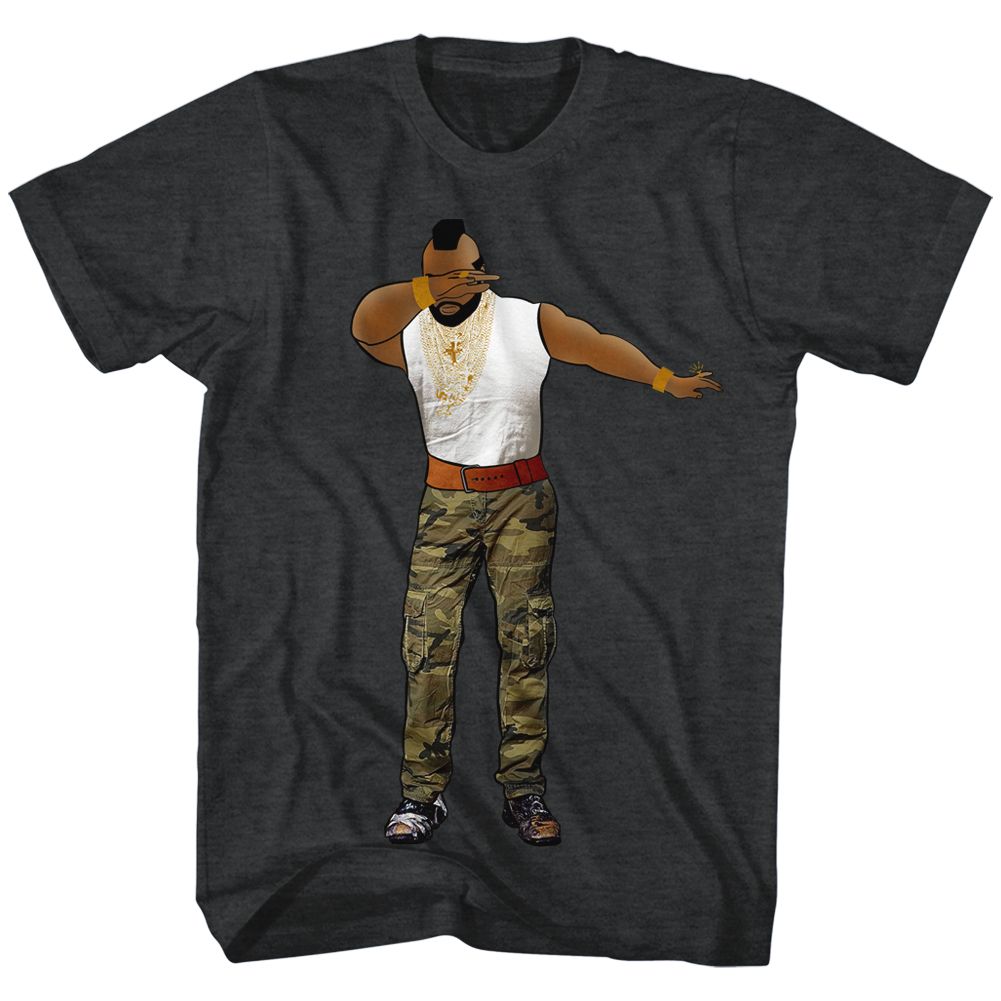 Mr. T - Dabbin - Short Sleeve - Heather - Adult - T-Shirt