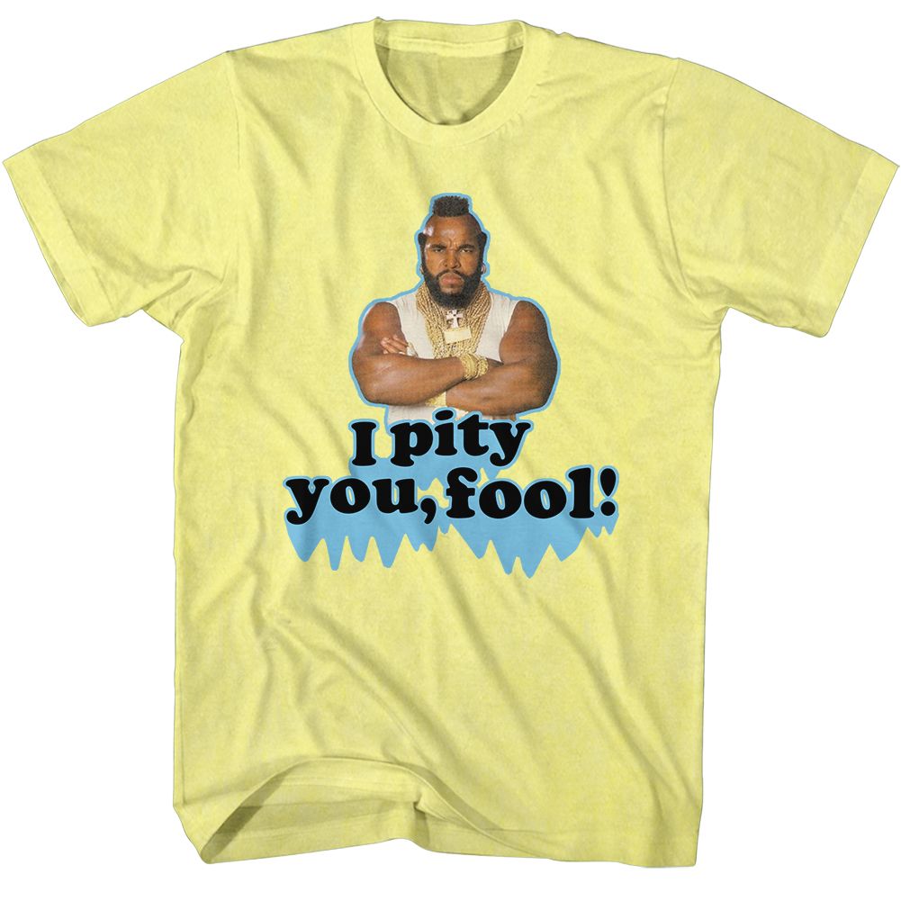 Mr. T - I Pity You - Short Sleeve - Heather - Adult - T-Shirt - clothing by TeeHivey.com