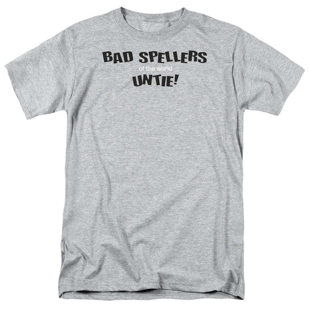 Bad Spellers Mens T Shirt Athletic Heather