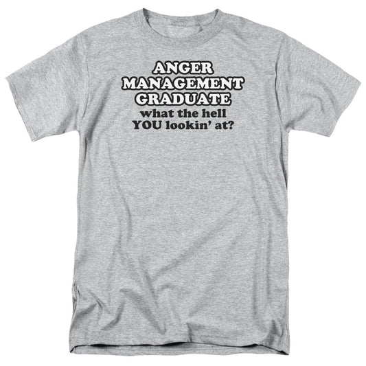 Anger Management Mens T Shirt Athletic Heather - clothing by TeeHivey.com
