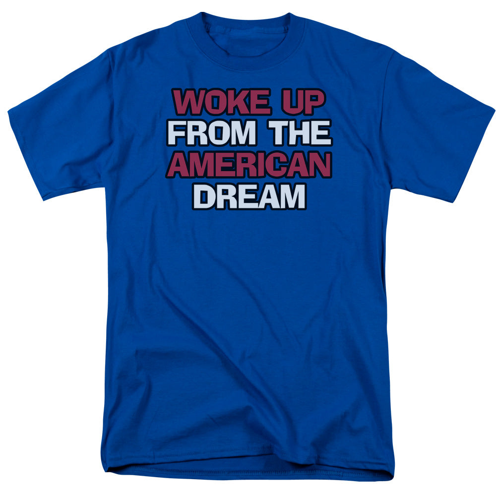 Amreican Dream Mens T Shirt Royal Blue - clothing by TeeHivey.com