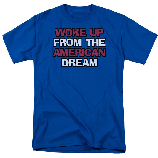 Amreican Dream Mens T Shirt Royal Blue - clothing by TeeHivey.com