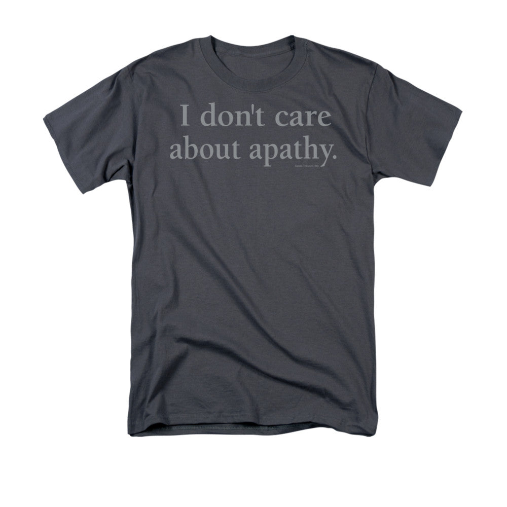 Apathy Mens T Shirt Charcoal - clothing by TeeHivey.com