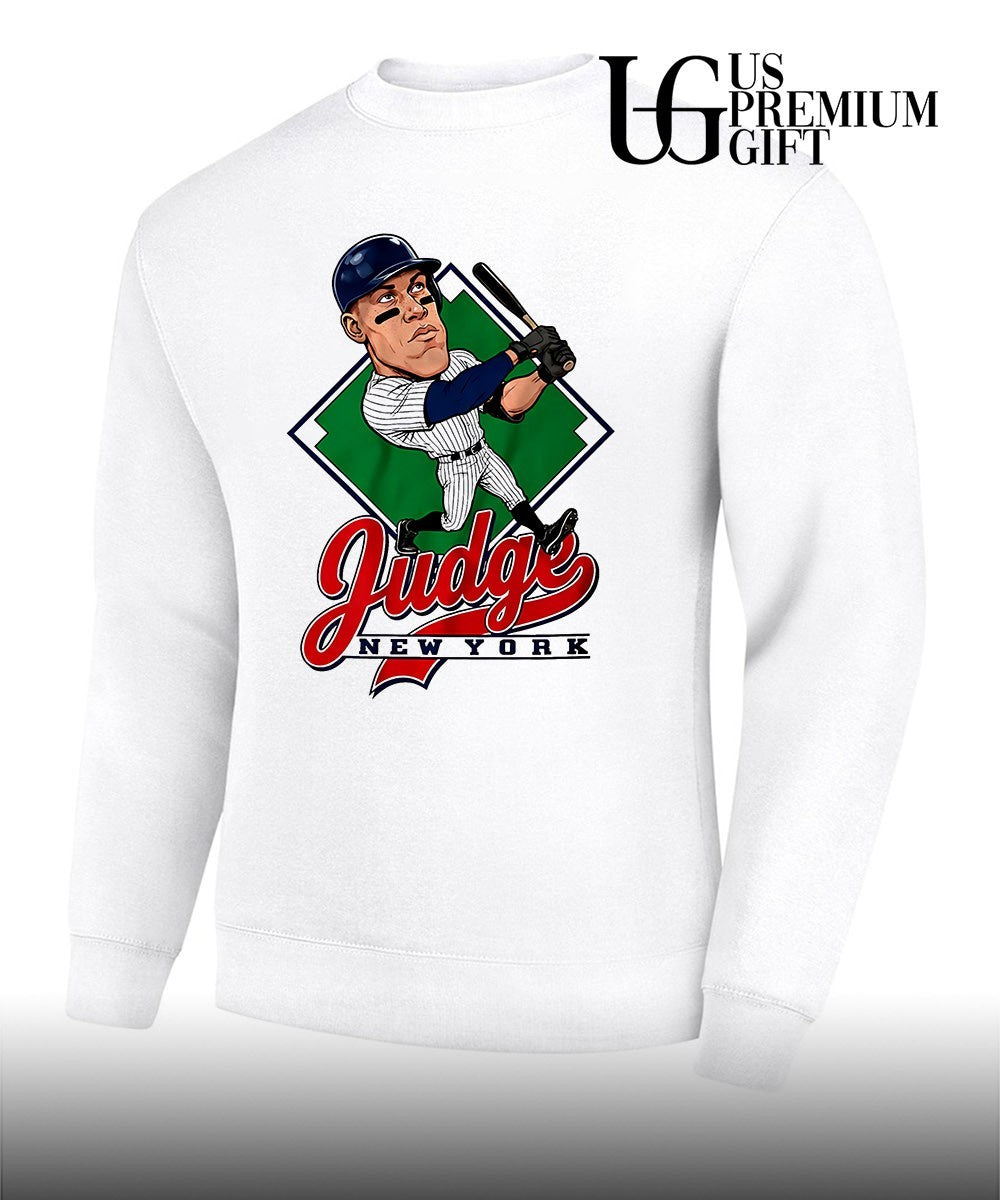 Aaron Judge New York Yankees Baseball player Judge New York caricature shirt