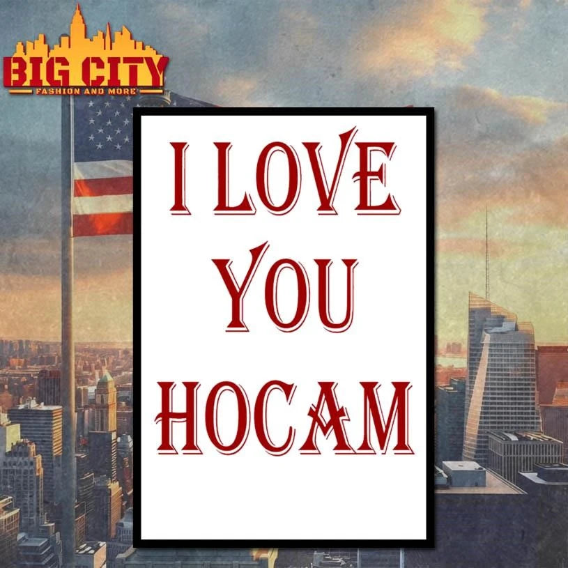 Abdurrahim Albayrak I Love You Hocam Shirt