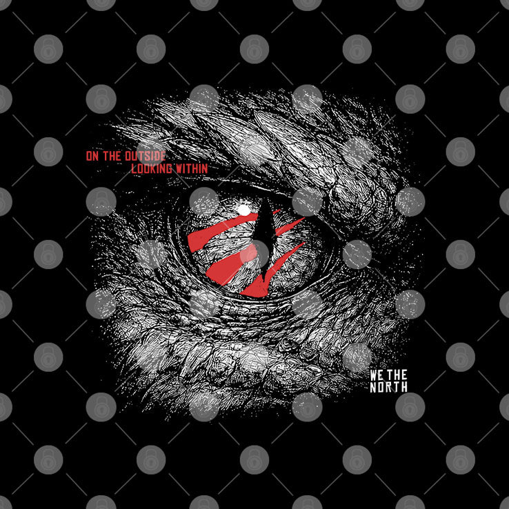 Abstract Eye Graphic T Shirt