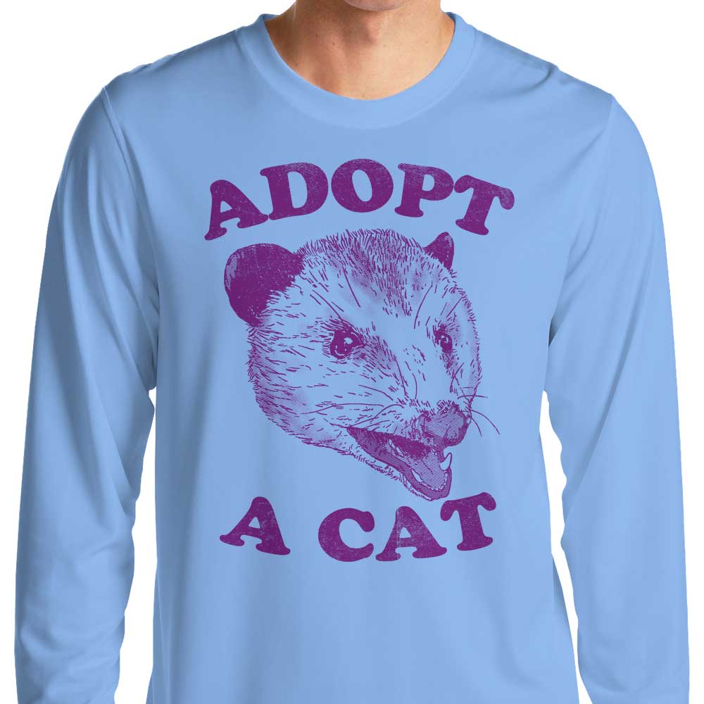 Adopt a Cat - Long Sleeve T-Shirt