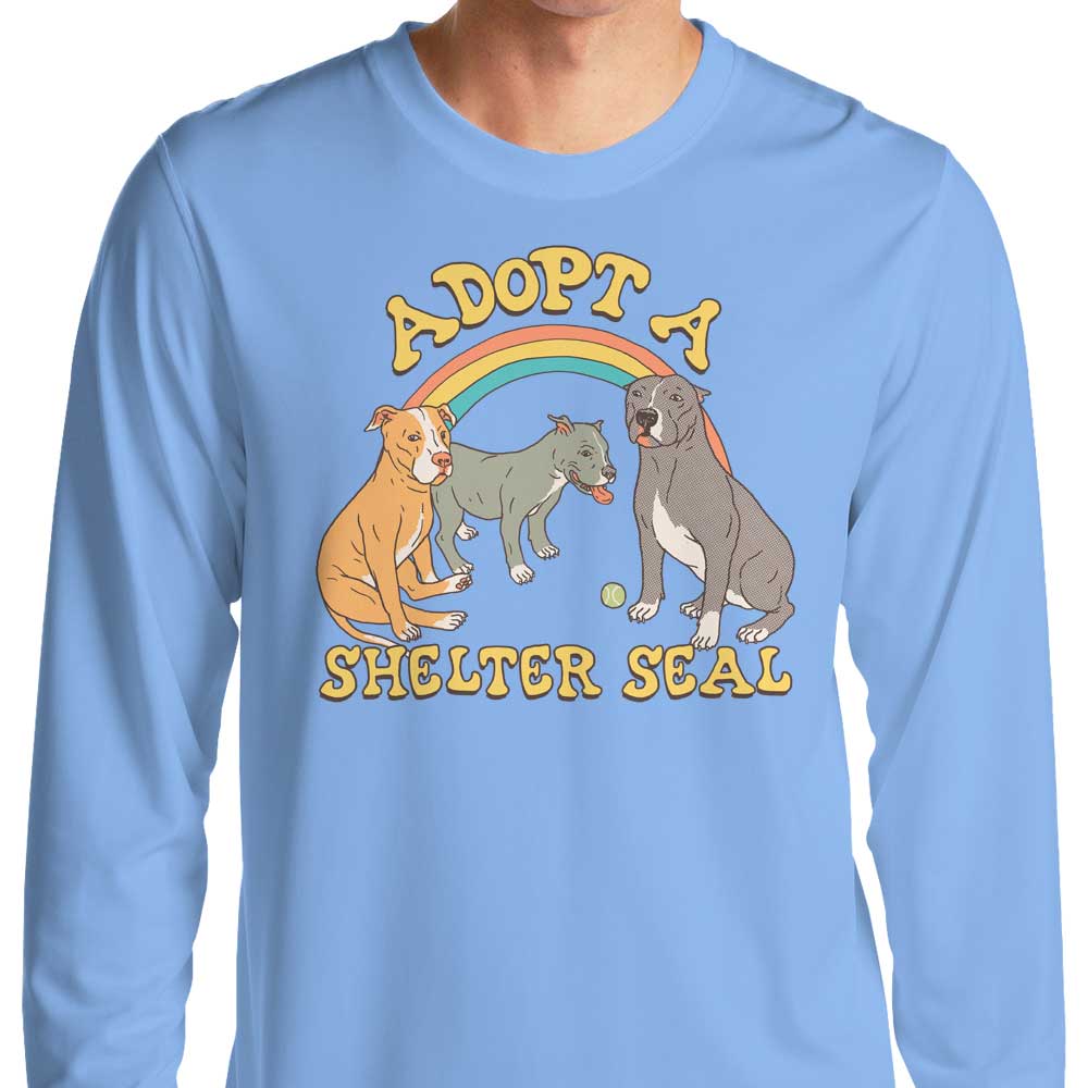 Adopt a Shelter Seal - Long Sleeve T-Shirt