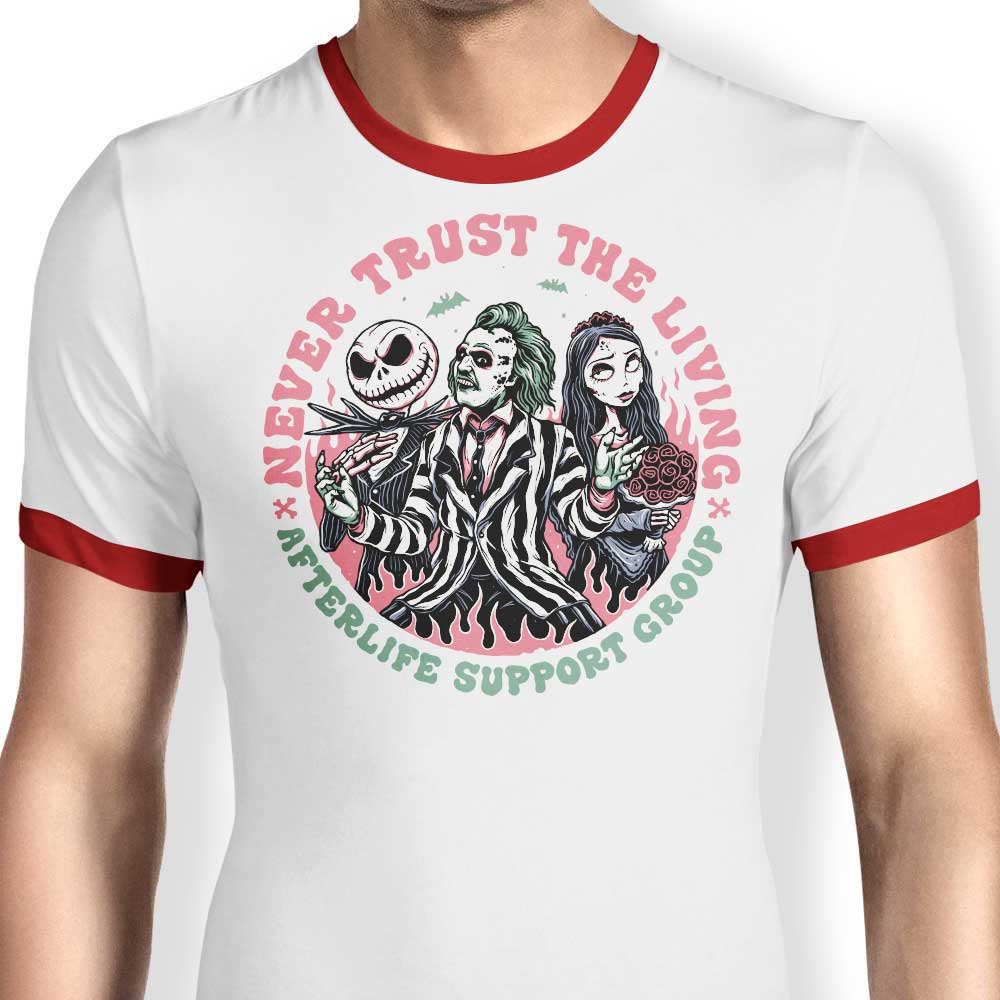 Afterlife Support Group - Ringer T-Shirt