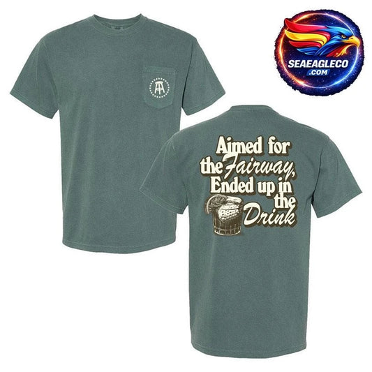 Aimed For The Fairway Two Sided Shirt