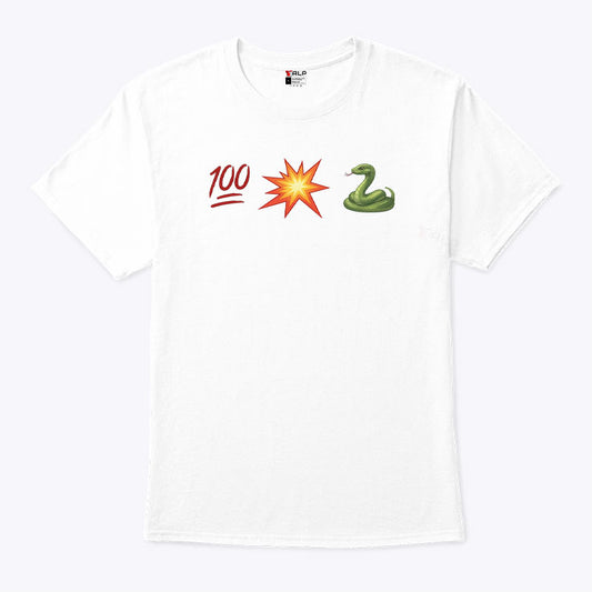 A’ja Wilson’s 100 Boom Snake Emoji Shirt