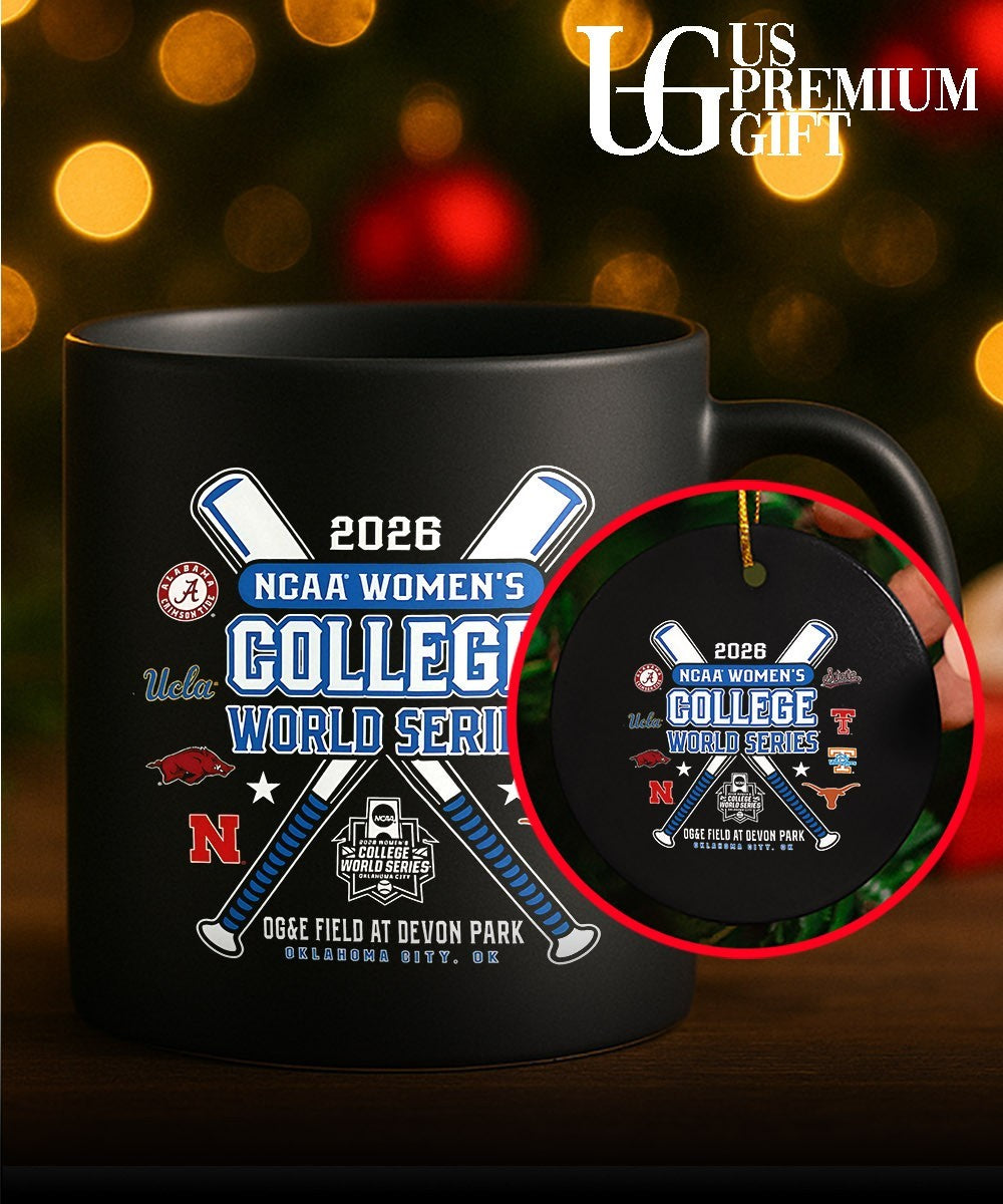 Alabama UCLA Arkansas Nebraska Mississippi State Texas Tech Tennessee Softball 2026 NCAA Women’s College World Series shirt