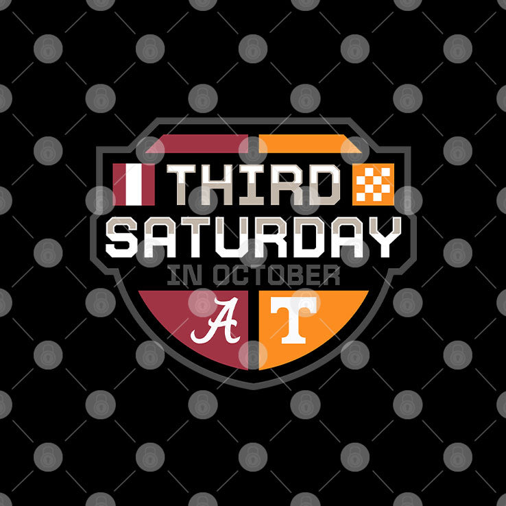 Alabama Vs Tennessee Third Saturday In October T Shirt