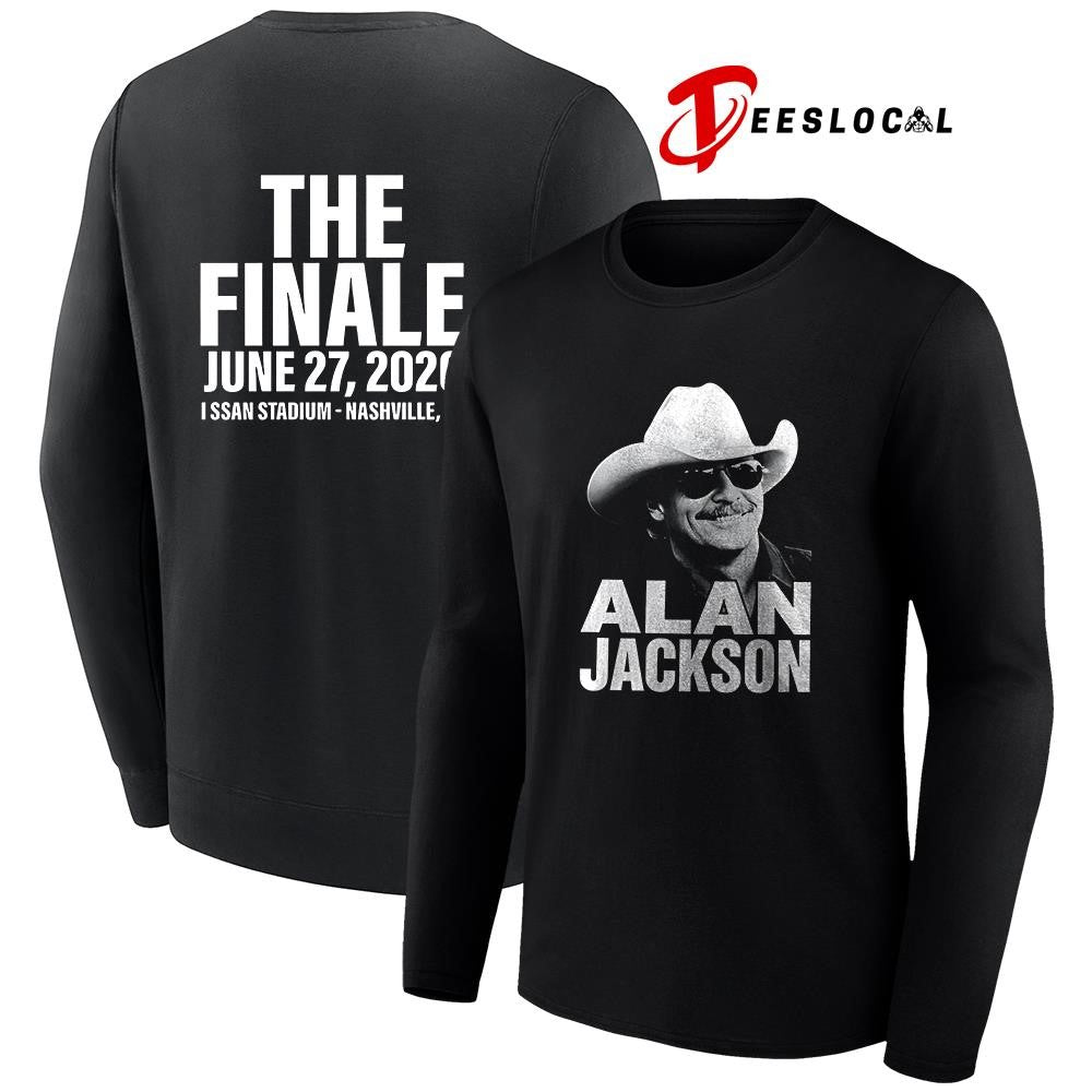 Alan Jackson the Finale portrait shirt