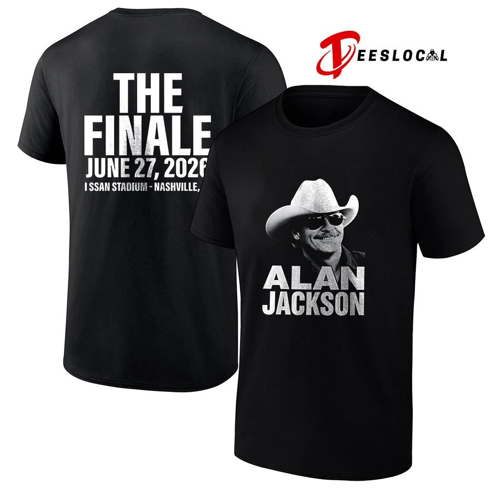 Alan Jackson the Finale portrait shirt