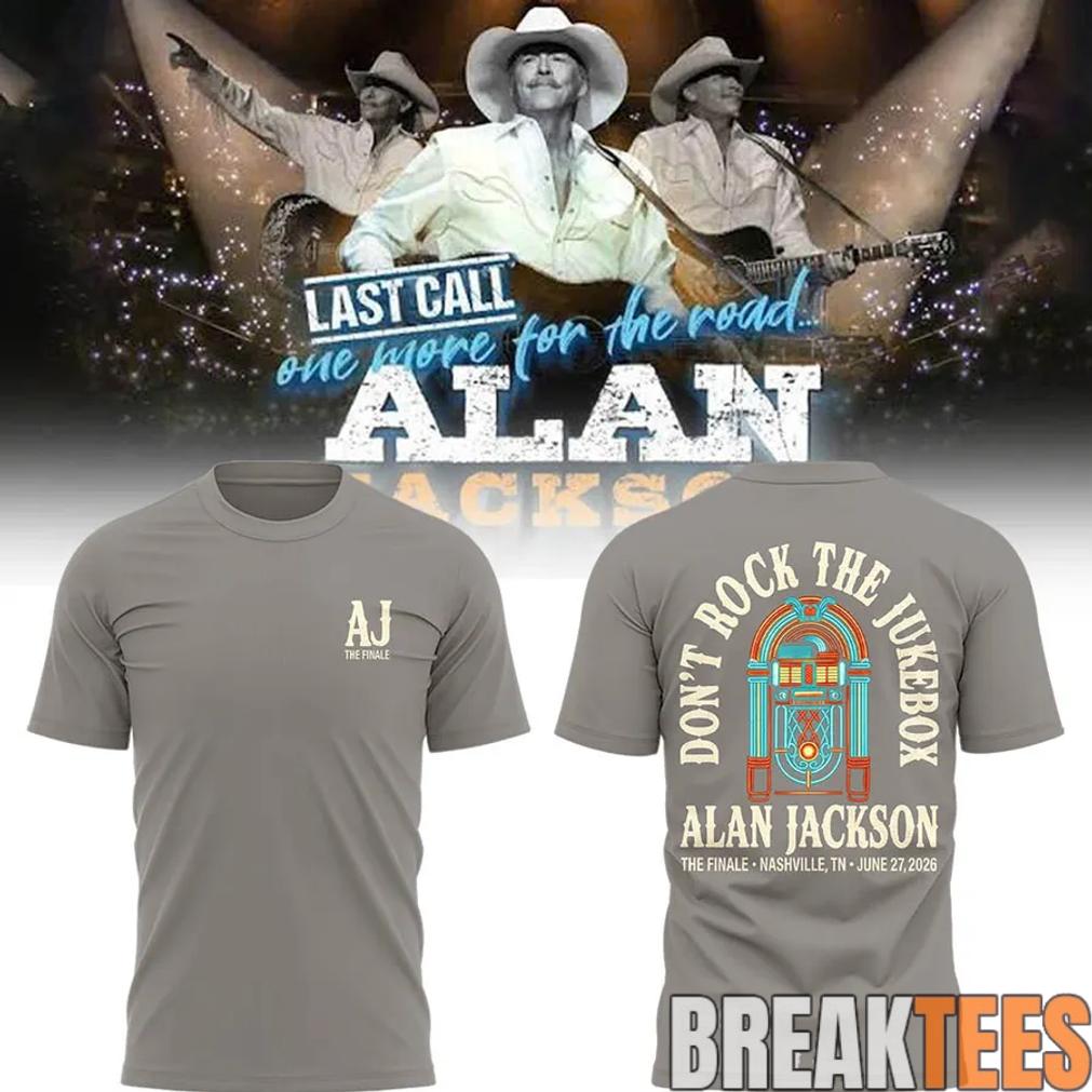 Alan Jackson x Tennessee Titans “Last Call – The Finale” Limited Tee