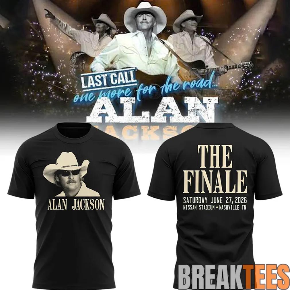 Alan Jackson x Tennessee Titans “Last Call – The Finale” Limited Tee