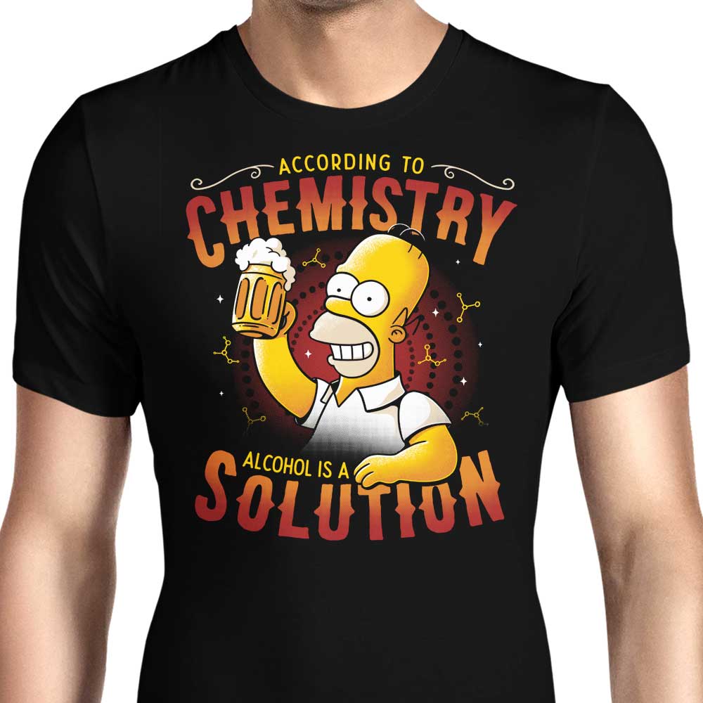 Alcohol is a Solution - Men's Apparel