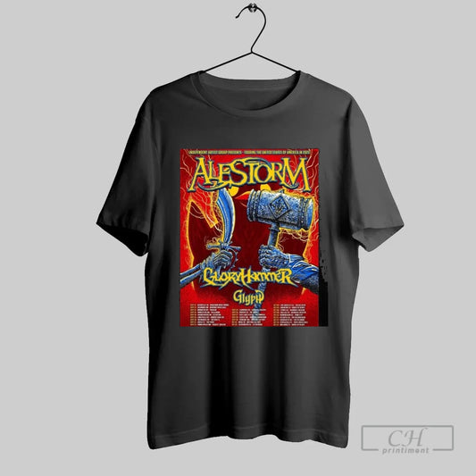 Alestorm Touring The United States Of America In 2025 - clothing by TeeHivey.com