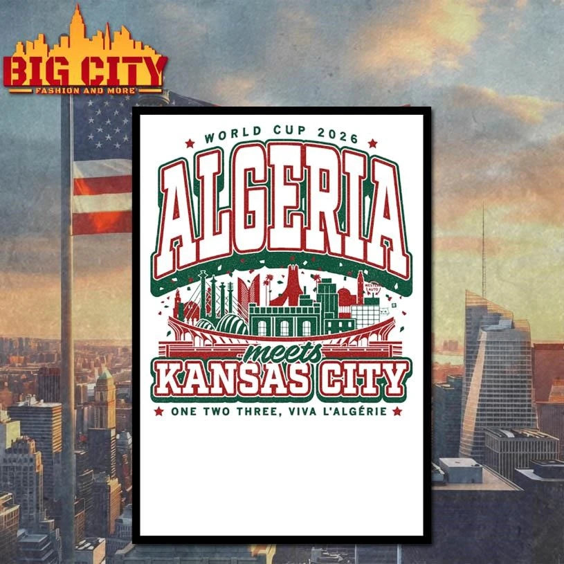 Algeria KC Max Collegiate Heavyweight Shirt