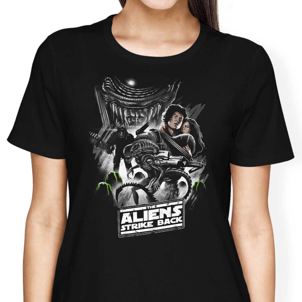 Aliens Strike Back - Women's Apparel