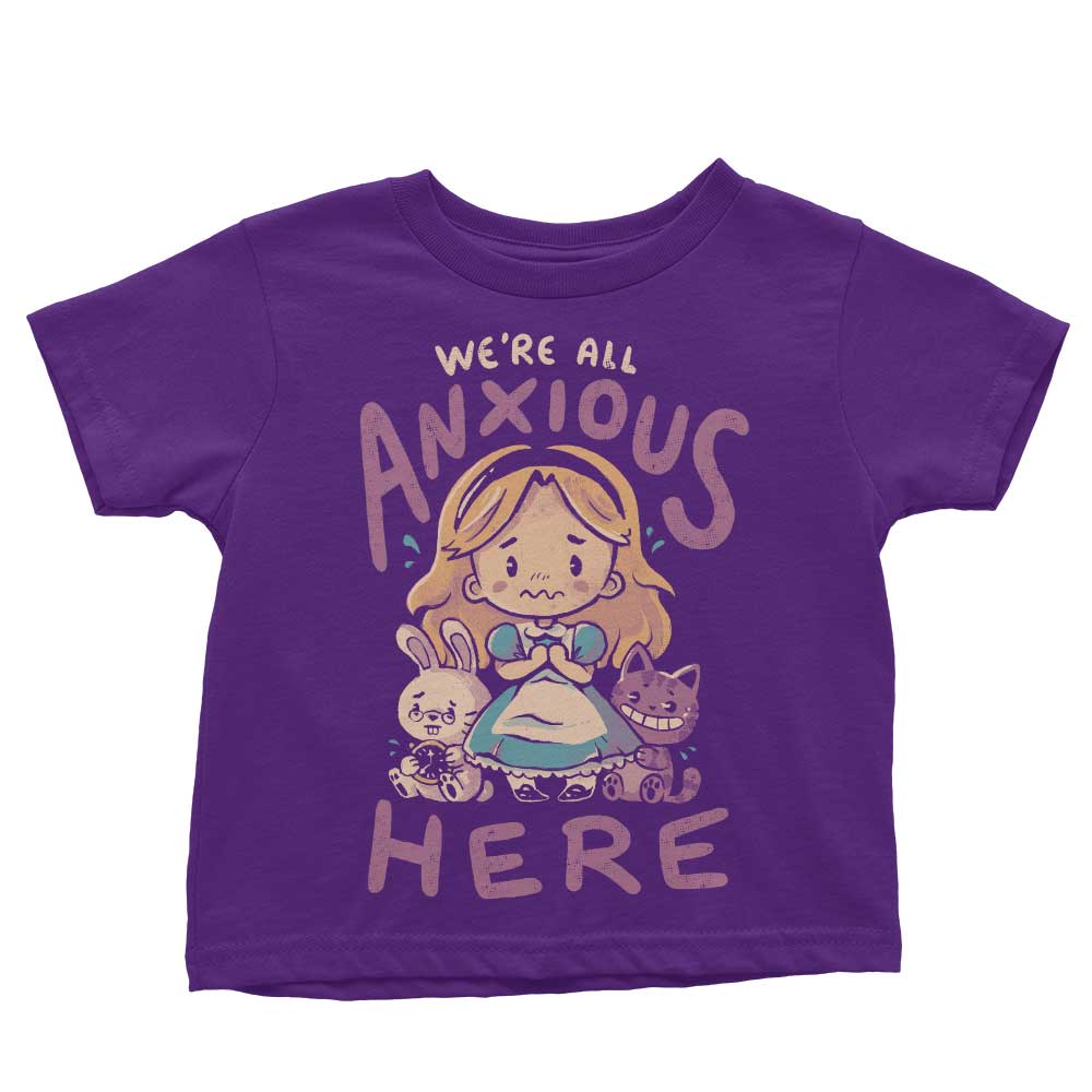 All Anxious Here - Youth Apparel
