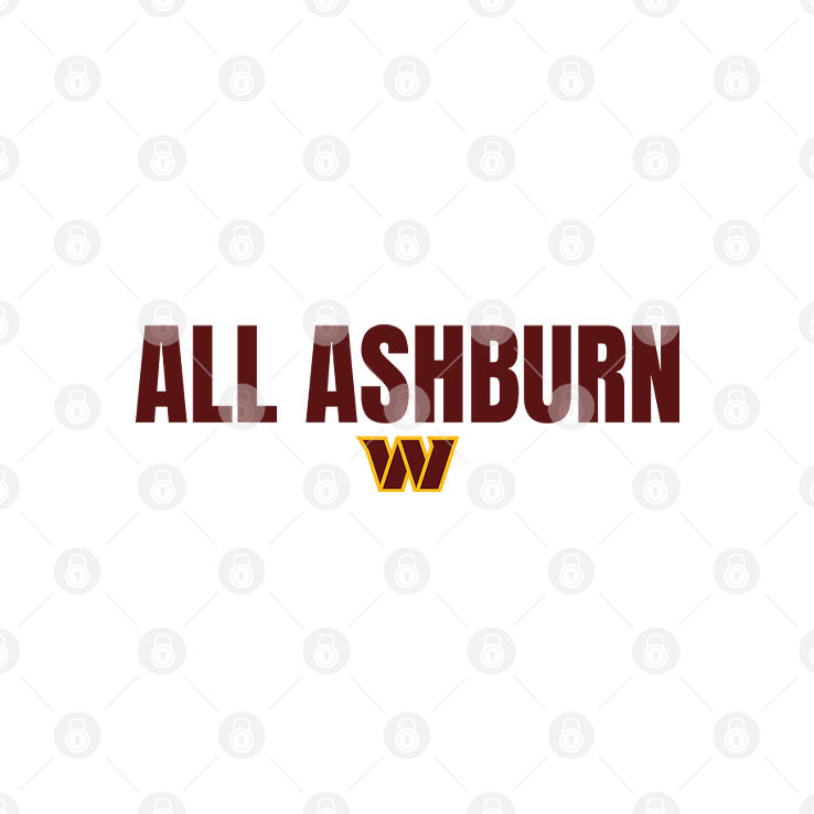 All Ashburn Washington Commanders T Shirt