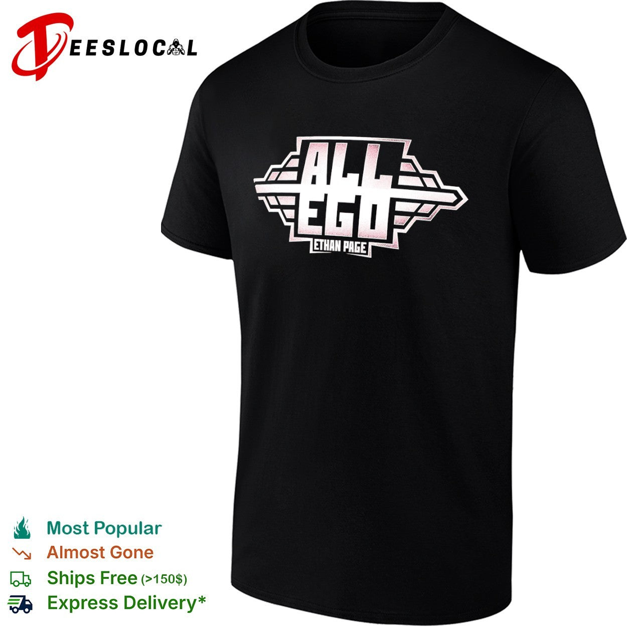 All Ego Ethan Page logo shirt