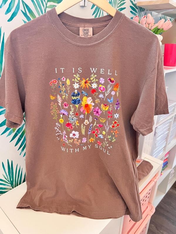 All Is Well t-shirt Cotton Crewneck