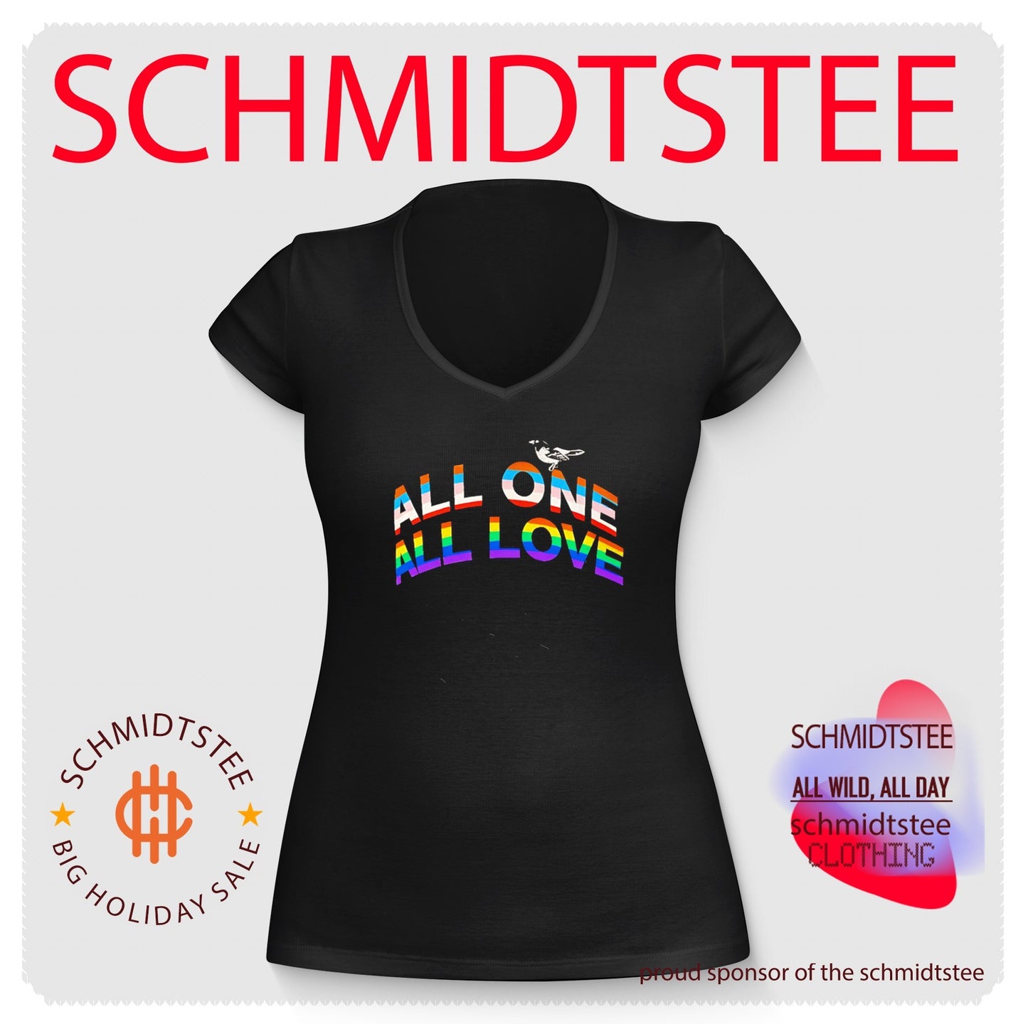 All One All Love Pride Bird LGBTQ Equality shirt