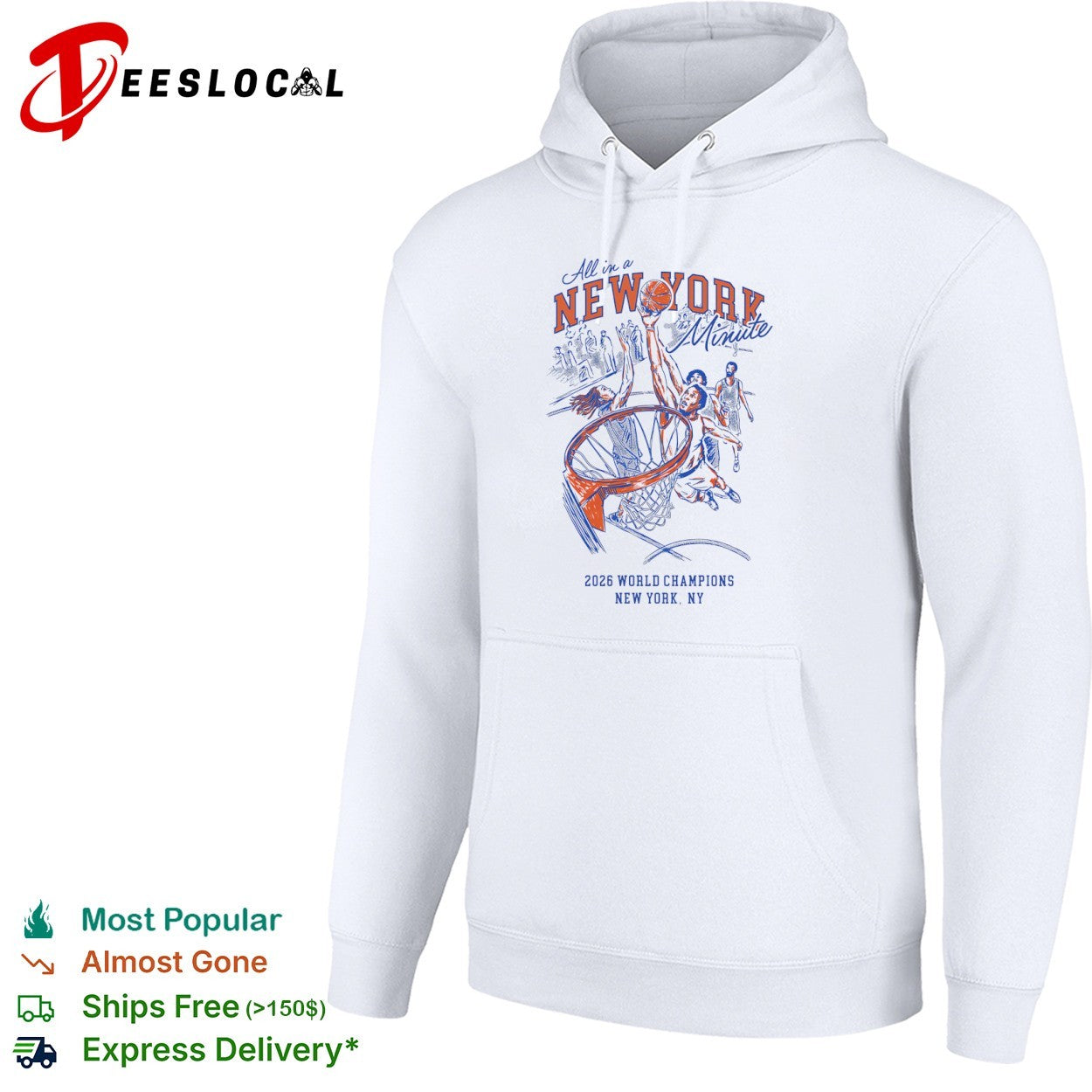 All in a New York Minute New York Knicks 2026 shirt