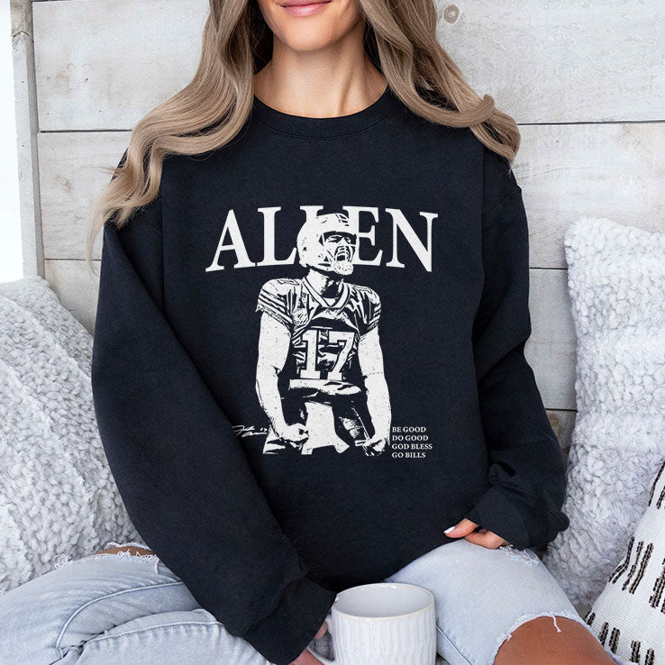 Allen Be Good Do Good God Bless Go Bills T Shirt