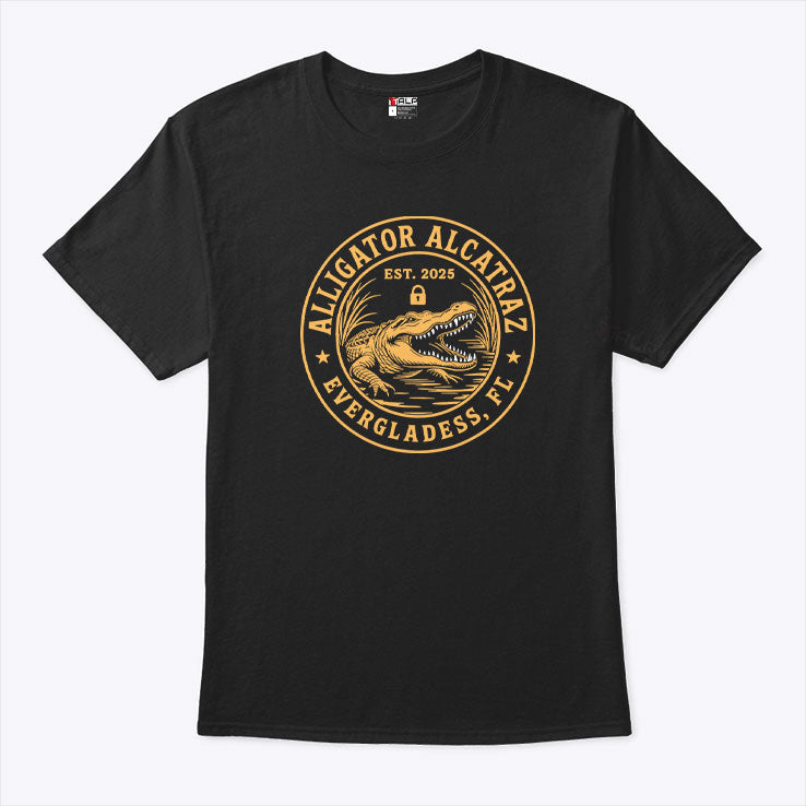 Alligator Alcatraz Florida Everglades Parody Shirt