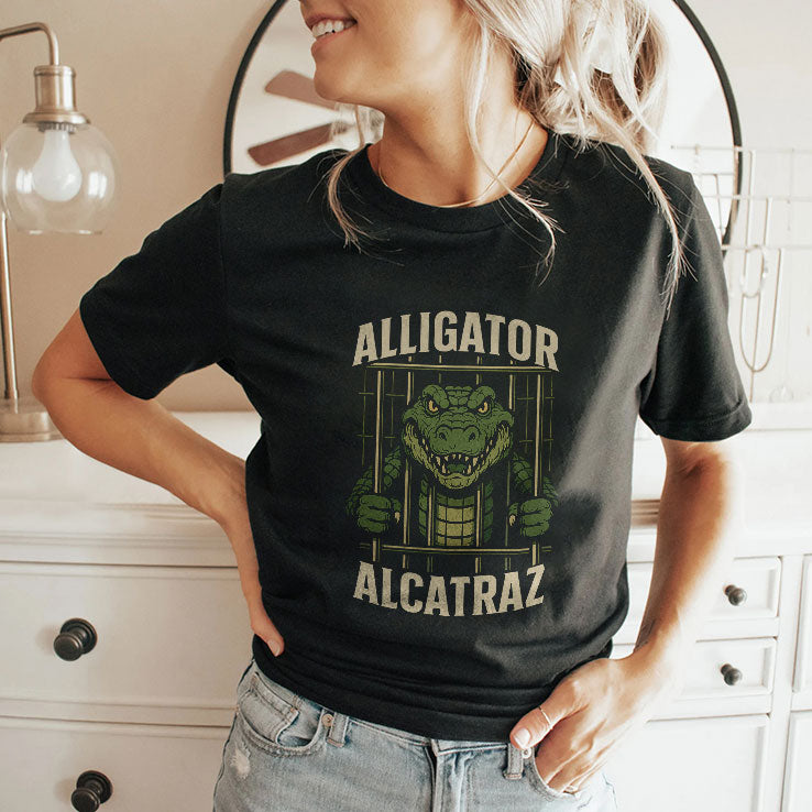 Florida Everglades Alligator Alcatraz T Shirt